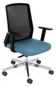 Krzesło biurowe Coco BS - ergonomiczny fotel do pracy w biurze, jak i dla dziecka i nastolatka. Siatkowe oparcie
