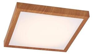 Lindby - Vaino LED Lampa Sufitowa L37,5 Light Wood/White Lindby