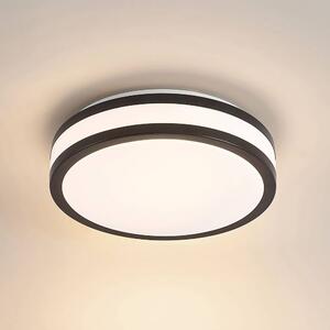 Lindby - Teun LED Lampa Sufitowa Ø29 Matt Black/White Lindby