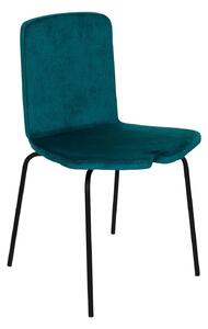 Krzesło Y Steel, tapicerowane, na metalowych nóżkach, do jadalni, do kawiarni, lekkie, nowoczesne