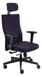 10% RABATU na Krzesło biurowe Team Plus HD - ergonomiczny, fotel obrotowy, z zagłówkiem, tapicerowany