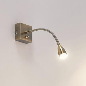 Lindby - Jolka LED Lampa Ścienna Brass Lindby