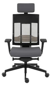 Fotel ergonomiczny Xenon Net 111 SFL - 24h, nowoczesny do biura