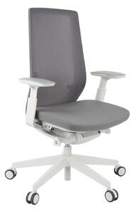 Krzesło biurowe siatkowe Accis Pro 150SFL Jasnoszare - wysyłka 24h, nowoczesne, ergonomiczne