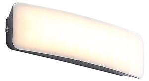 Lucande - Lolke LED Ogrodowe Lampa Ścienna Anthracite Lucande