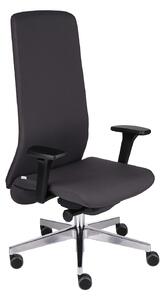 Prestiżowy fotel biurowy Smart B - idealny do gabinetu prezesa i managera. Wysokie oparcie, ergonomiczne funkcje