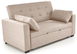 Beżowa sofa wypoczynkowa z funkcją spania K8-K13