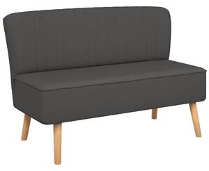 Sofa, 117x55,5x77 cm, ciemnoszara, tkanina