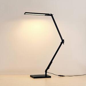 Lindby - Antisa LED Lampa Stołowa Dim Black Lindby
