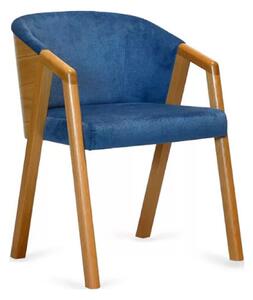 Komfortowe i stylowe Krzesło Aires, drewniane, tapicerowane