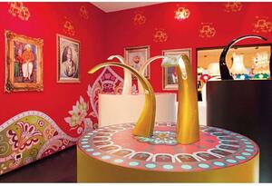 Kartell - Taj Mini Lampa Stołowa w Kolorze Miedzi