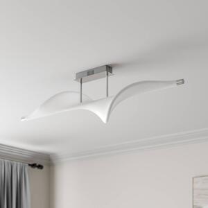 Lucande - Edano LED Lampa Sufitowa White/Chrome
