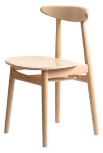 Drewniane krzesło Polly, polskiej produkcji, do jadalni