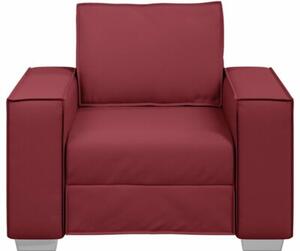 Sofa czerwone wino 99 x 78 x 84 cm tkanina