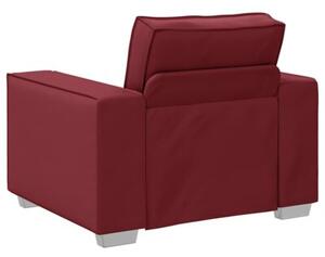Sofa czerwone wino 99 x 78 x 84 cm tkanina