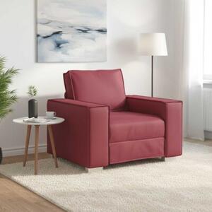 Sofa czerwone wino 99 x 78 x 84 cm tkanina