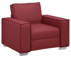 Sofa czerwone wino 99 x 78 x 84 cm tkanina