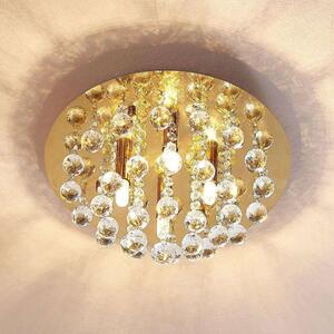 Lindby - Gillion 4 Lampa Sufitowa Crystal/Gold Lindby