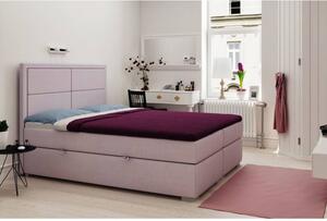 Eleganckie łóżko sypialniane z materacem i pojemnikiem MELANIA 200x200