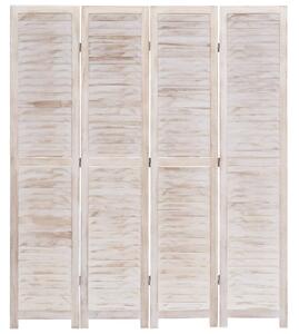 Parawan 4-panelowy, 140 x 165 cm, drewniany