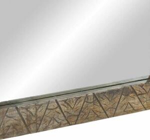 Lustro łazienkowe 50x2,5x70 cm drewno lite mango