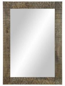 Lustro łazienkowe 50x2,5x70 cm drewno lite mango