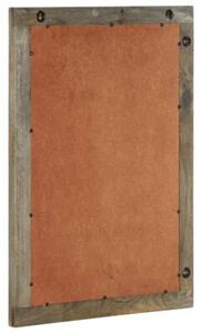 Lustro łazienkowe 50x2,5x70 cm drewno lite mango