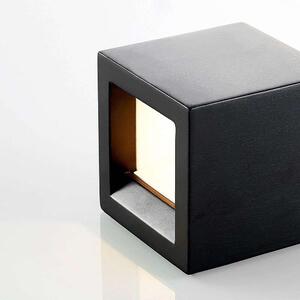Lindby - Quaso LED Lampa Ścienna Black Lindby