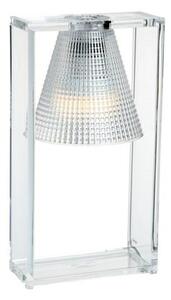 Kartell - Light Air Lampa Stołowa Rzeźbiona Krystaliczna