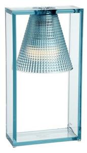 Kartell - Light Air Lampa Stołowa Rzeźbiona Jasnoniebieska