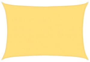 Żagiel przeciwsłoneczny, 160 g/m², beżowy, 5x6 m, hdpe