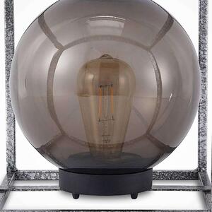 Lindby - Purdie LED Lampa Solarna Smoke/Nickel Lindby