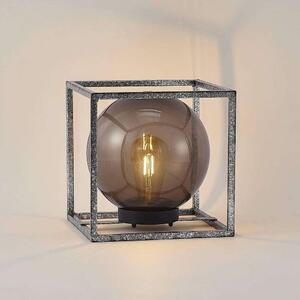 Lindby - Purdie LED Lampa Solarna Smoke/Nickel Lindby