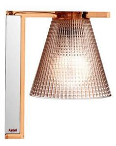 Kartell - Light Air Lampa Ścienna Rzeźbiona Bursztynowa