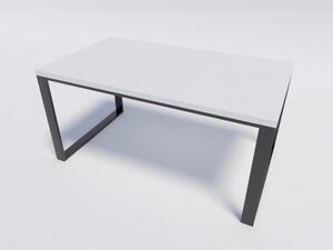 Stół z białym blatem modern loft RENO 140/90