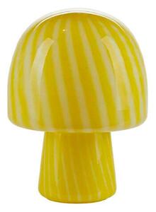 Cozy Living - Funghi Lampa Stołowa w/Stribes Yellow Cozy Living