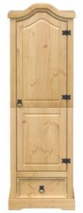 Szafa corona, 55x52x170 cm, lite drewno sosnowe