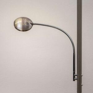 Lindby - Malea LED Lampa Podłogowa w/Arm Matt Nickel Lindby