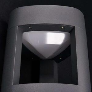 Lucande - Nanna LED Ogrodowe Lampa Ścienna Anthracite