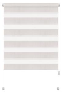 Biała roleta dzień i noc 57x150 cm Zebra – Gardinia