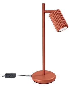 Ceglasta lampa stołowa (wysokość 43 cm) Gleam – Sollux