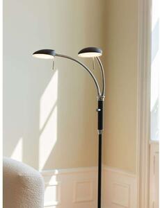 Halo Design - Vegas 2 Lampa Podłogowa w/Dimmer Black