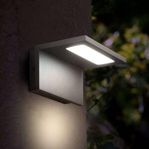 Lucande - Caner LED Ogrodowe Lampa Ścienna Graphite Lucande