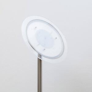 Lindby - Malea LED Lampa Podłogowa Matt Nickel Lindby
