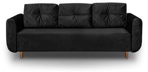 Sofa z Funkcją Spania Sewilla Czarny