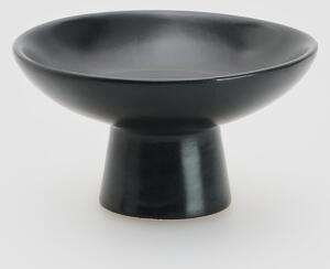 Reserved - Ceramiczny świecznik - Czarny