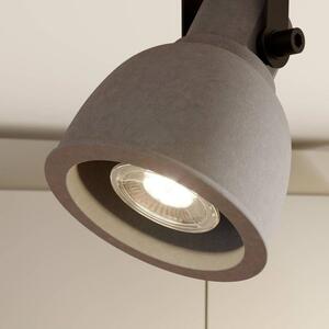 Lindby - Mirka 3 Lampa Sufitowa Grey/Dark Wood Lindby