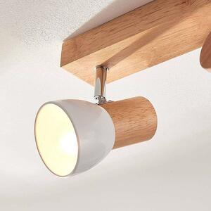 Lindby - Thorin 3 Lampa Sufitowa Wood/White