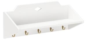 Biały wieszak dziecięcy ścienny 75x27 cm Luca – Cam Cam Copenhagen