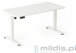 Biurko dla dziecka 119-159 cm Axio 100x60 cm białe – Entelo